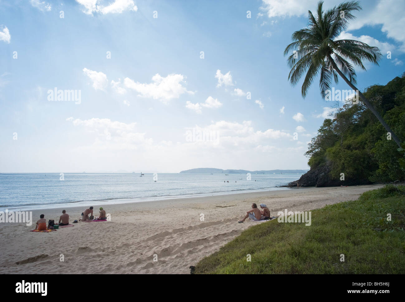 Beach Scene, Ao Nang, Krabi Province Thailand Stock Photo - Alamy