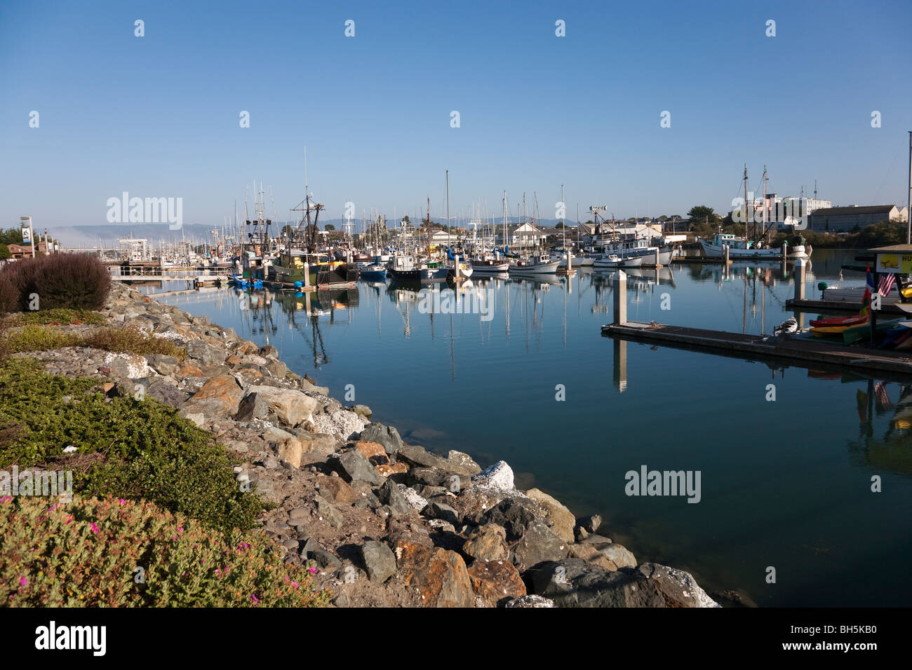 Port of Humboldt Bay, Eureka in California, USA Stock Photo Alamy