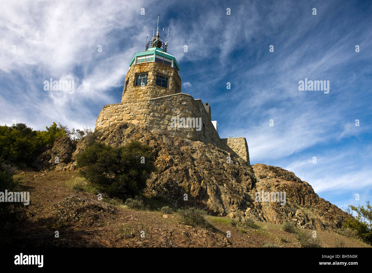 Observation tower at the summit of Mount Diablo State Park, Mt. Diablo
