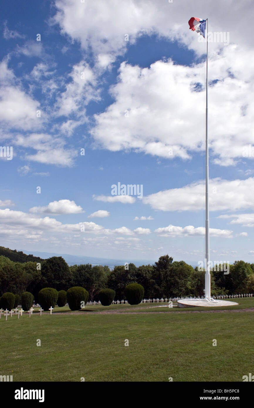 Erinnerungsstätten im Elsass und Lothringen Stock Photo