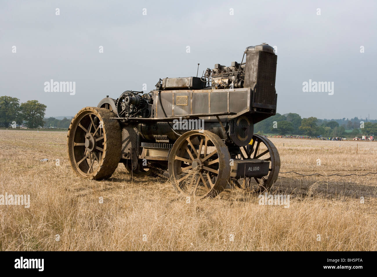 1918 Fowler No.15199 ( Steam Engine ) fitted with Daimler Benz Diesel Engine Stock Photo