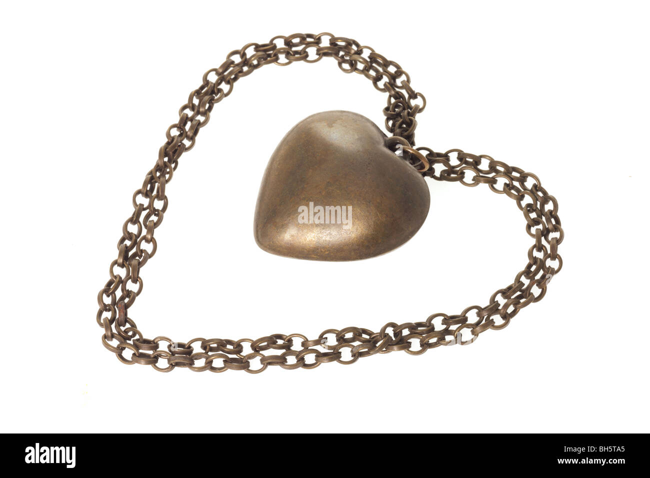 Love Heart Pendant Stock Photo Alamy