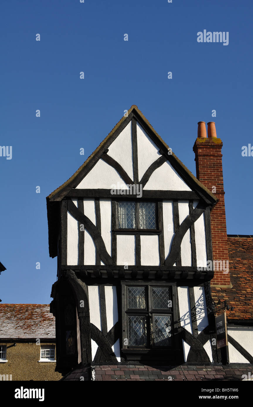 The Birdcage pub building, Thame, Oxfordshire, England, UK Stock Photo