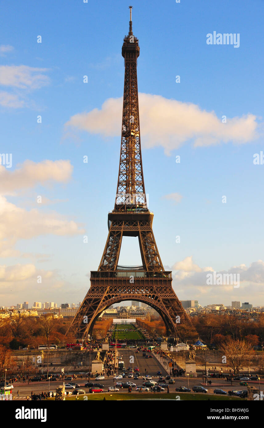 Eiffel Tower Paris France Stock Photo