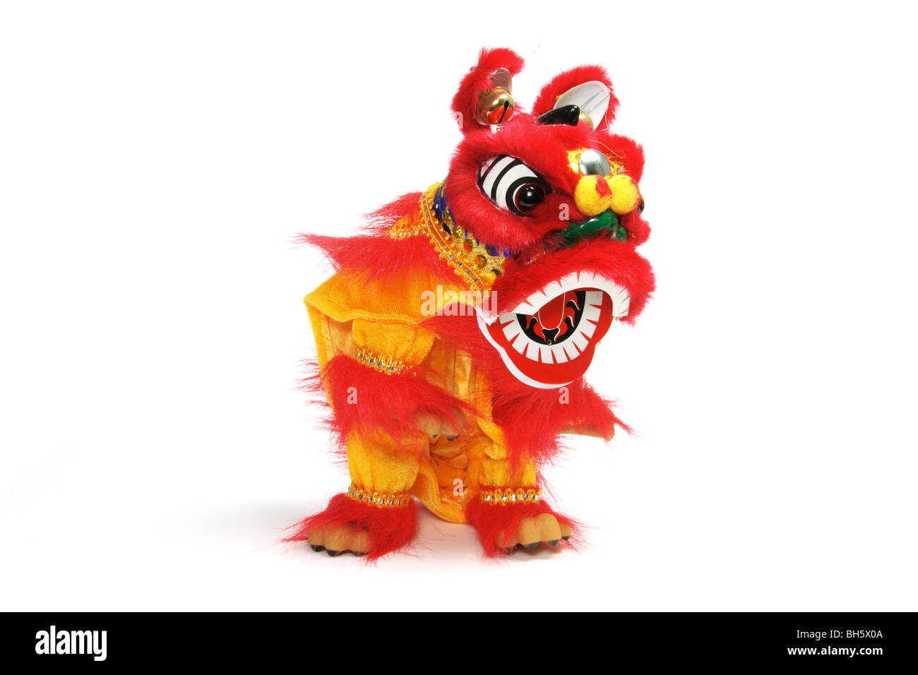 Miniature lion dance figurine hi-res stock photography and images