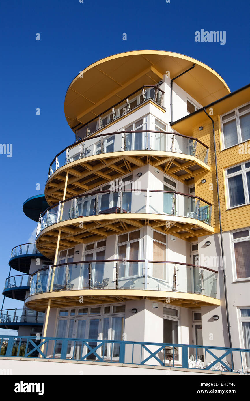 Marina apartments, Exmouth Marina, Exmouth, Devon, Modern Architecture