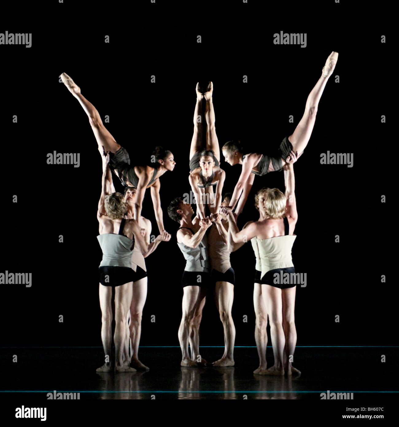 Birmingham Royal Ballet. Quantum Leaps. E=mc². Mass. Stock Photo