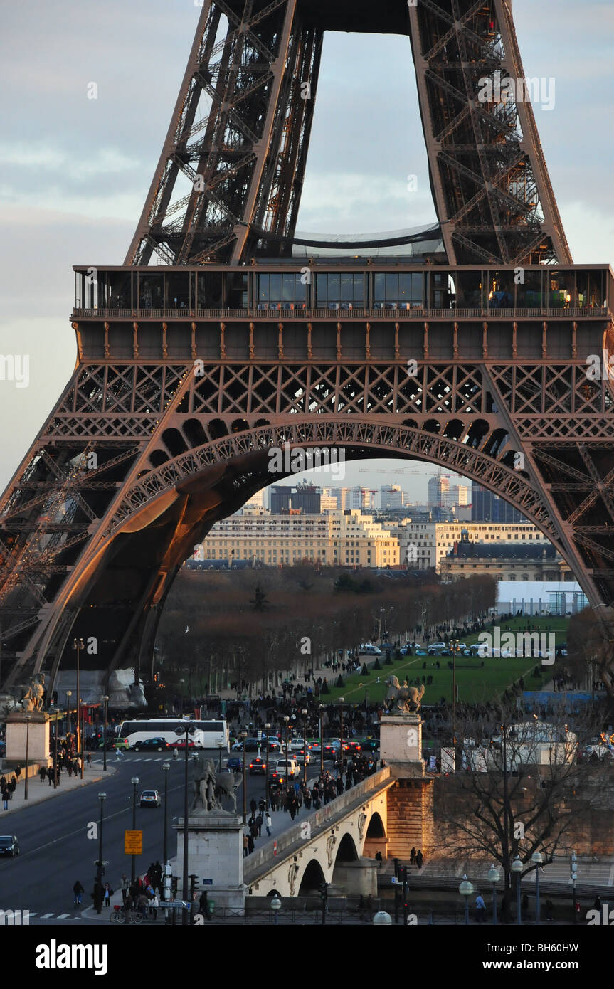 Eiffel Tower Paris France Stock Photo