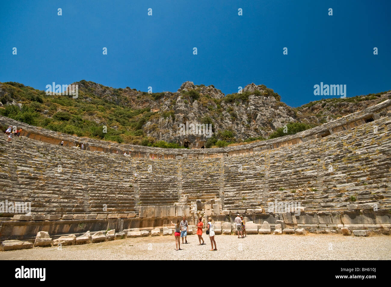 Ancient City of Demre Antalya Turkey Stock Photo