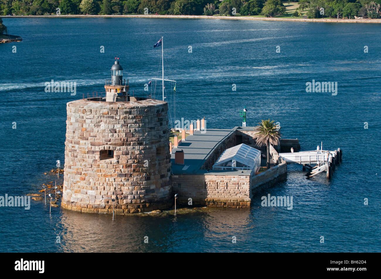 Fort Denison in Sydney Harbour, Sydney, Australia Stock Photo