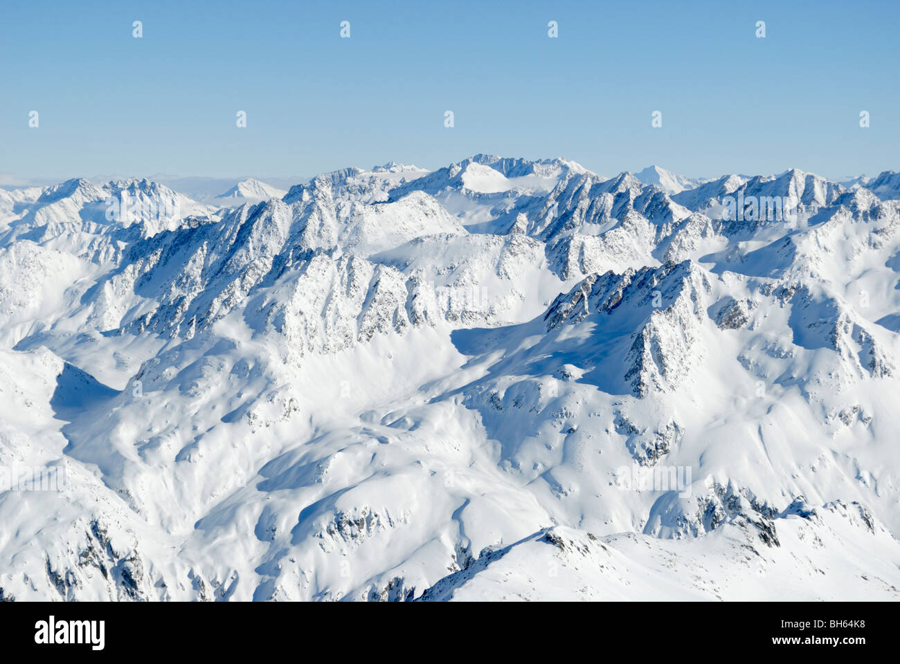 Mountain scenery, Gemstock, Andermatt, Swiss Alps Stock Photo