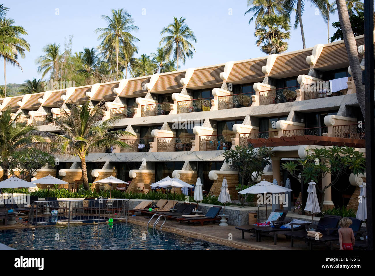Karon Beach Resort - hotel in Phuket Stock Photo - Alamy