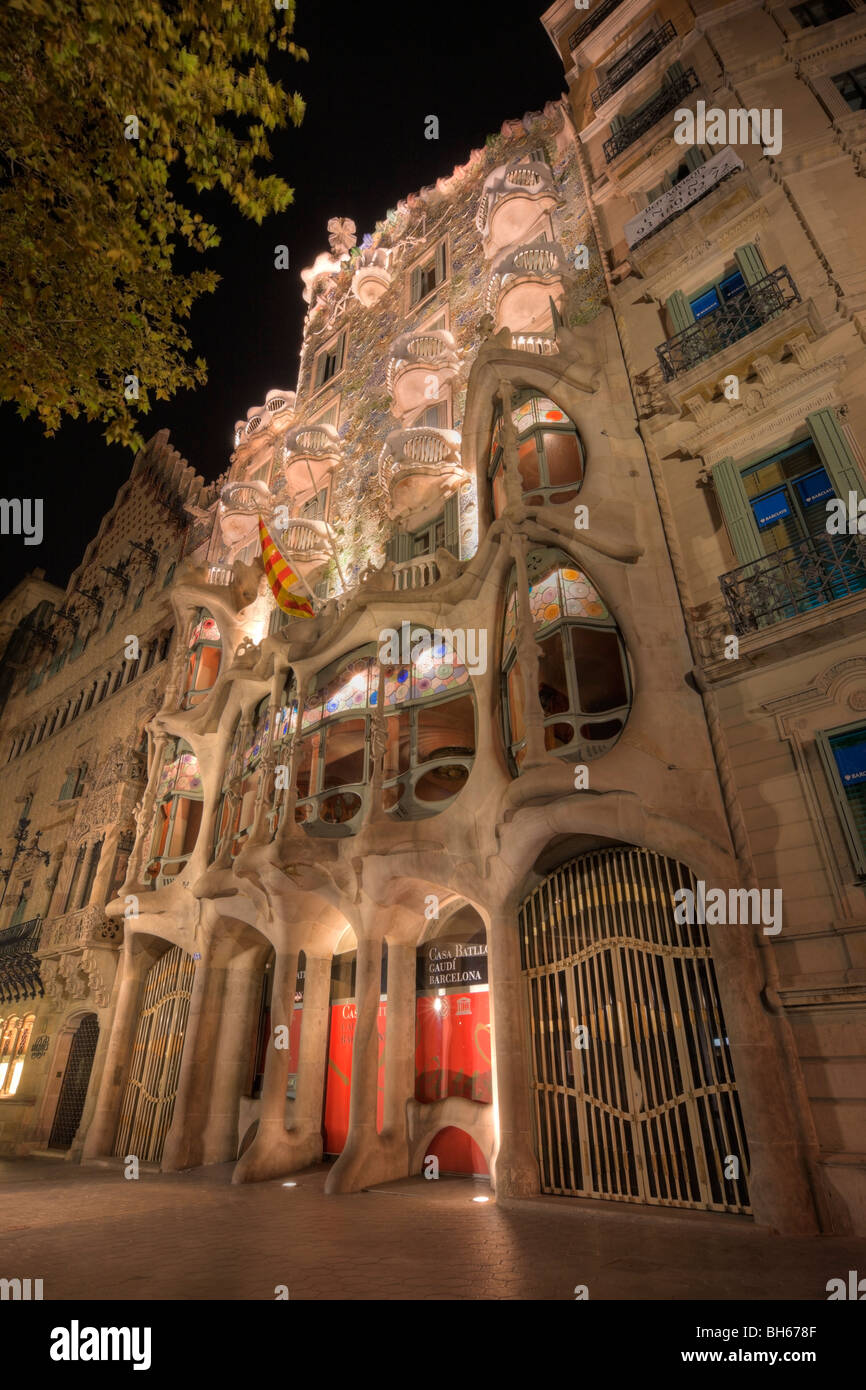 Casa Batllo Architect Antoni Gaudi High Resolution Stock Photography ...