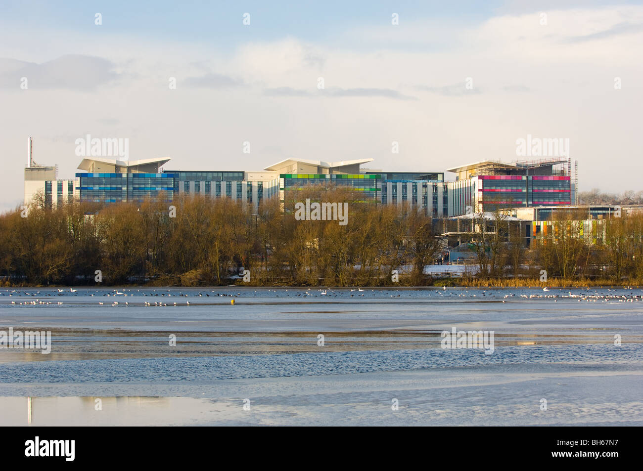 The new multistorey medical centre at Kings Mill hospital Stock Photo