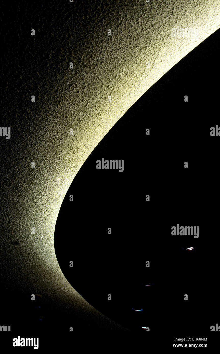 Abstract lighting that looks lunar,alien, Stock Photo