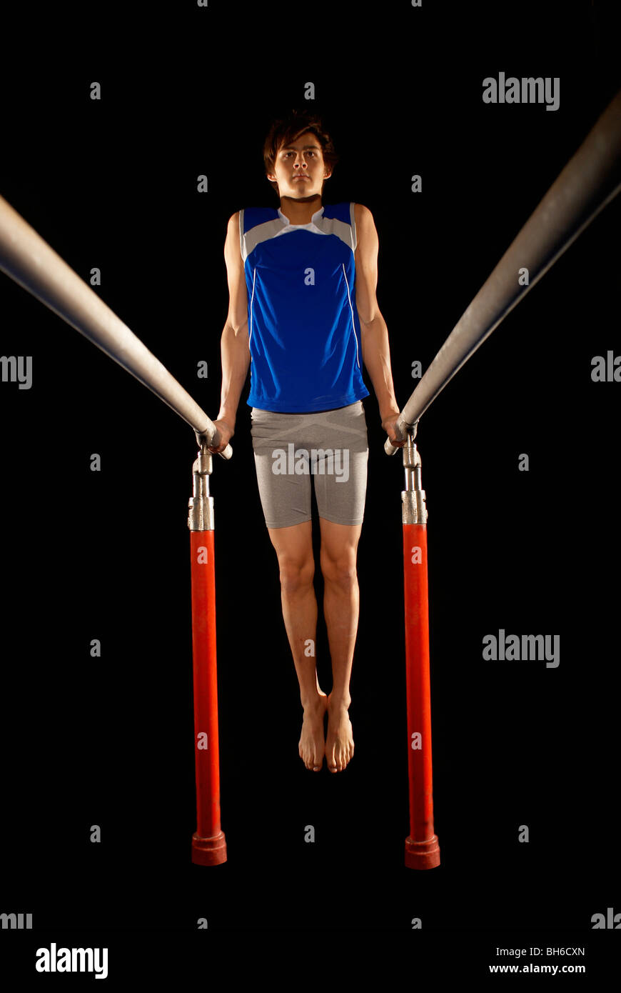 Parallel bars gymnast hi-res stock photography and images - Alamy