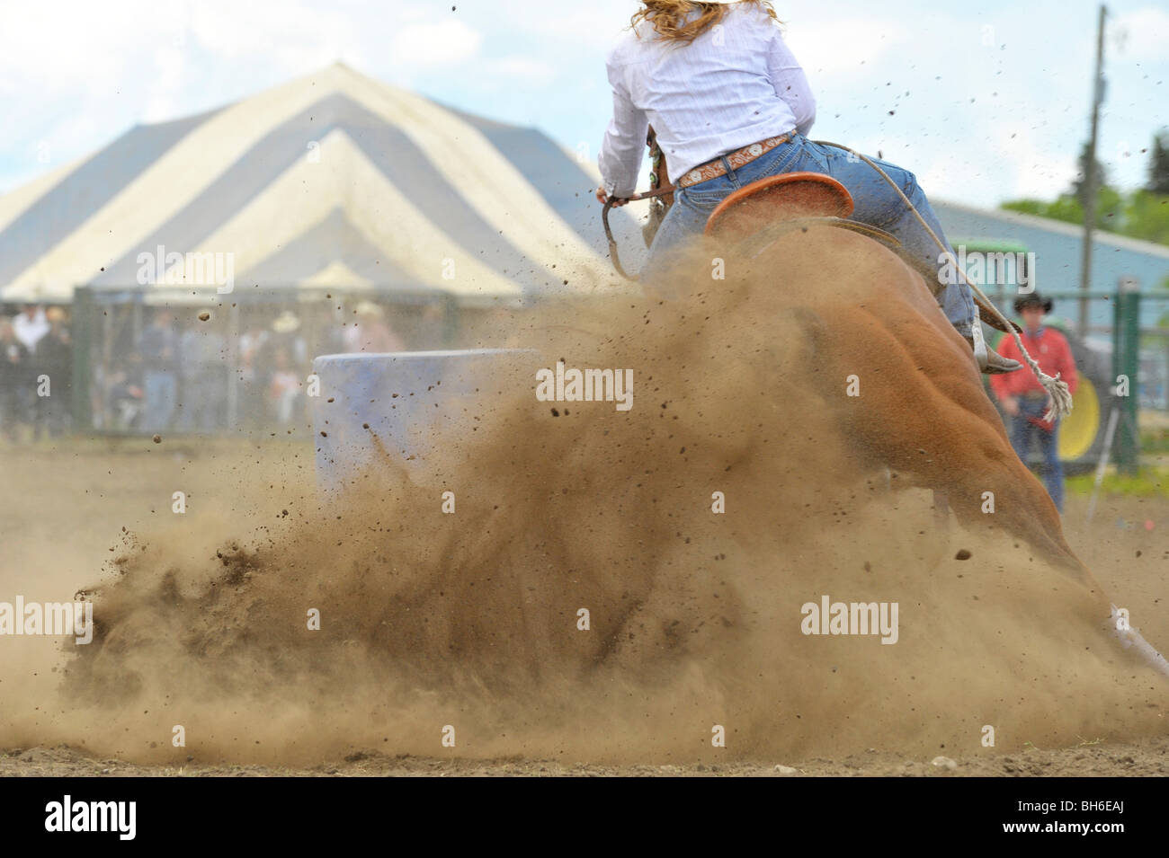Barrel racing hires stock photography and images Alamy