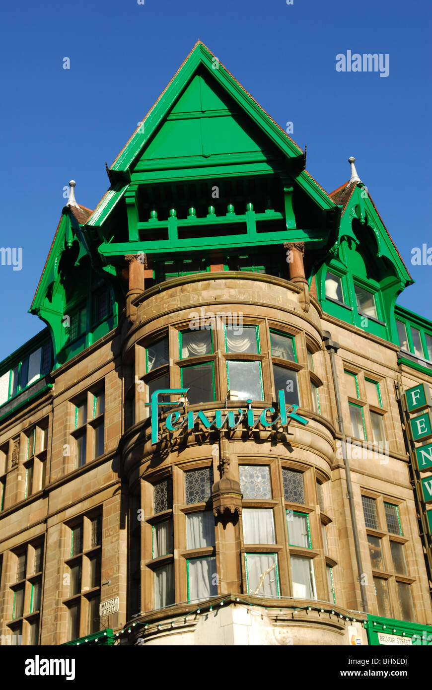 Fenwick Department Store Leicester Stock Photo Alamy