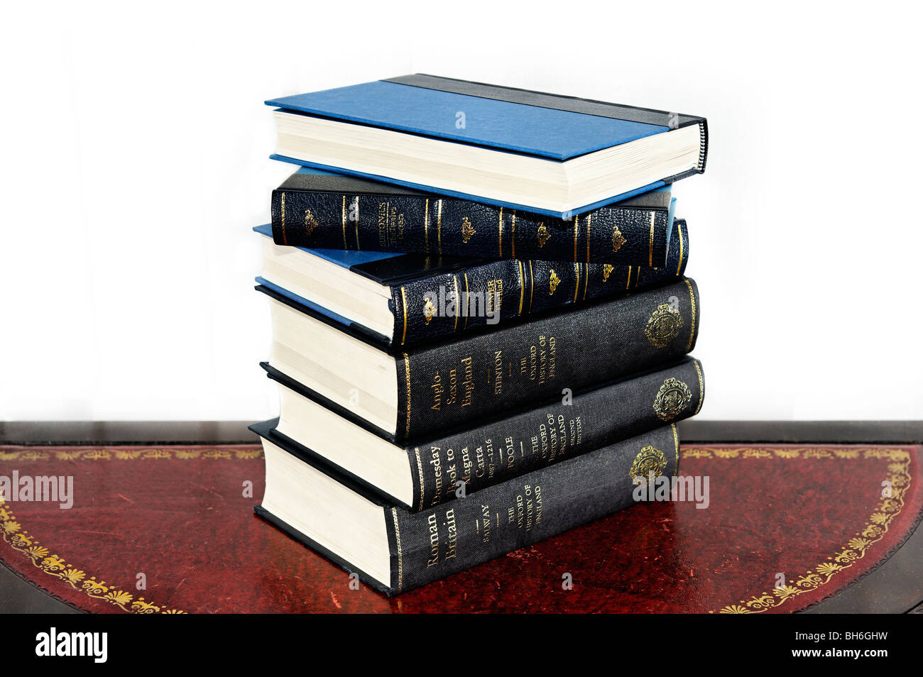 Pile of books Stock Photo