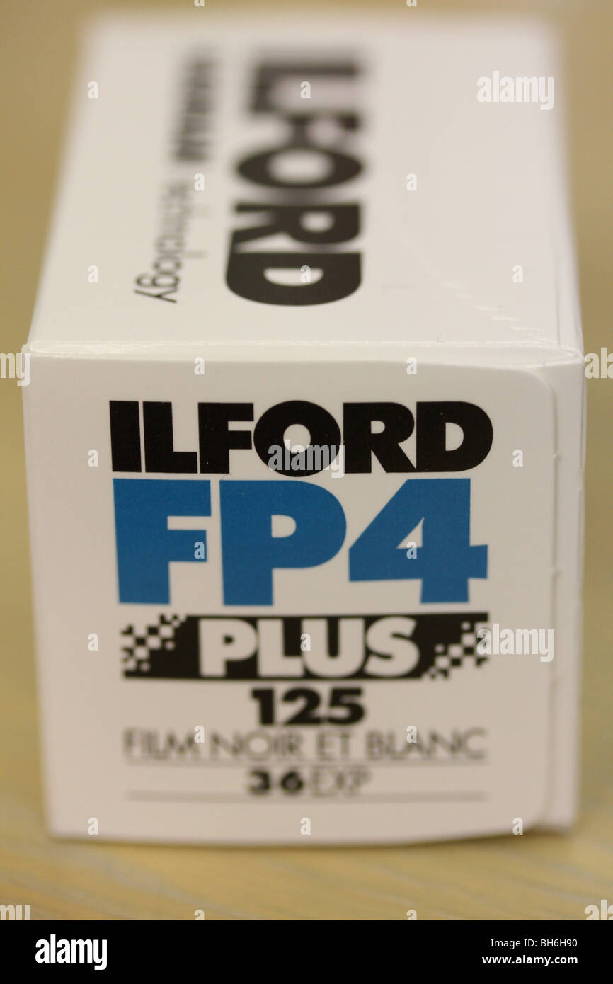 An Ilford FP4 film Stock Photo