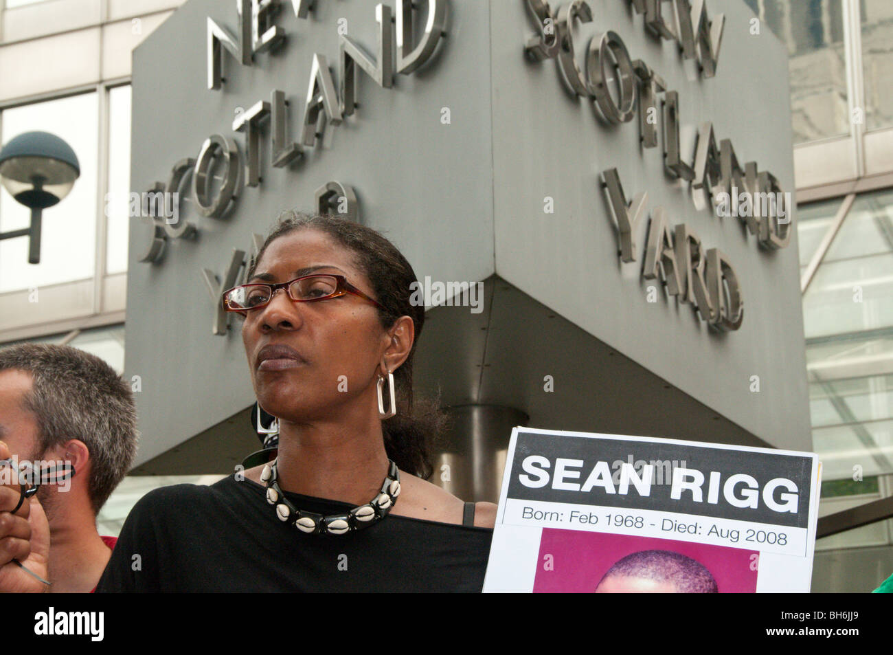 Sean Rigg National Demonstration against Police Violence in London. Sean Rigg's ...