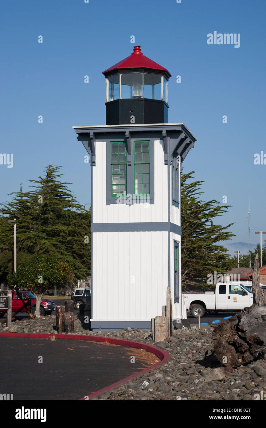 Table Bluff Lighthouse, Eureka in California, USA Stock Photo Alamy