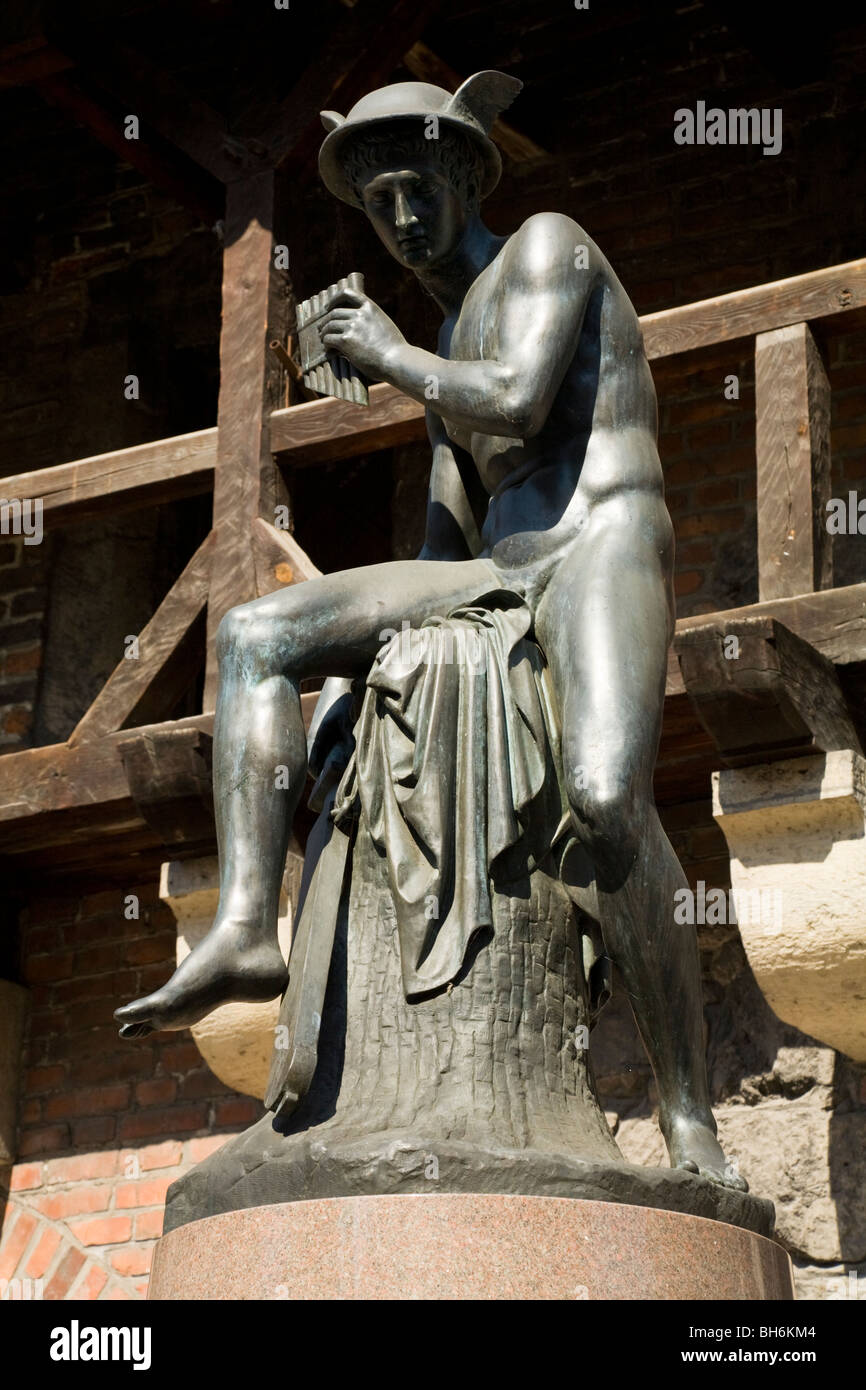 Bronze statue by bertel thorvaldsen hi-res stock photography and images ...