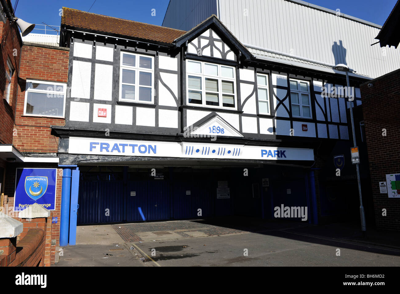 Fratton Park home of Portsmouth Football Club, Frogmore Road, Fratton