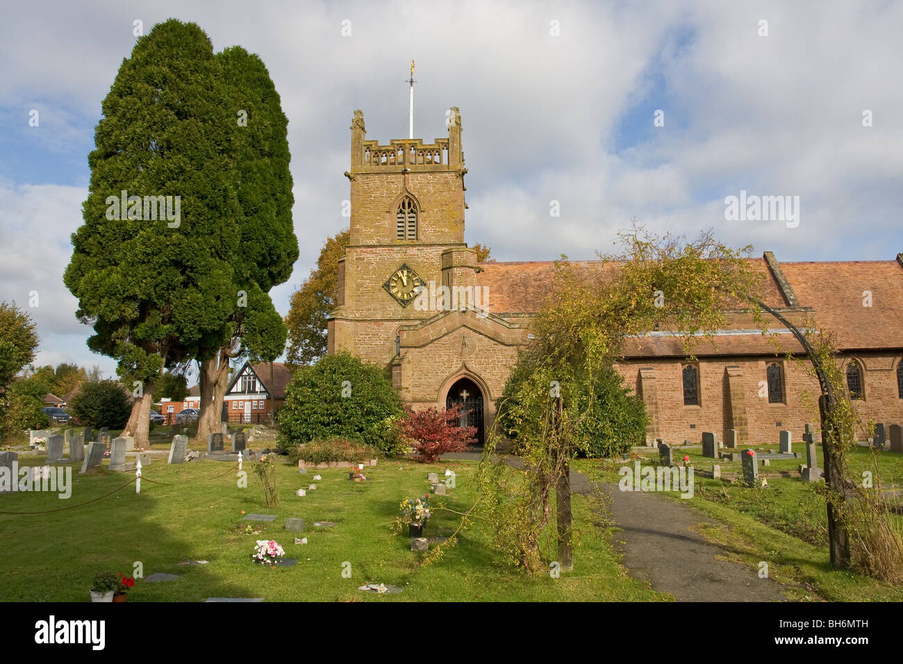 English country church Stock Photo