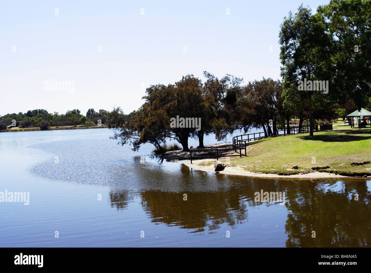 Riverton Jetty Park near Perth in Western Australia. Stock Photo