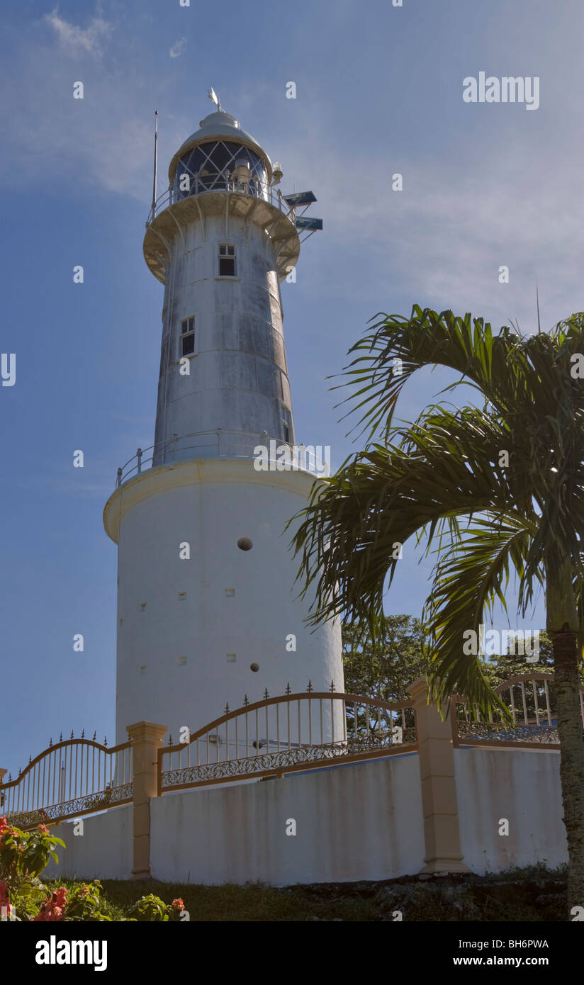 Kuala Selangor Lighthouse, Bukit Melawati, Malaysia. Stock Photo