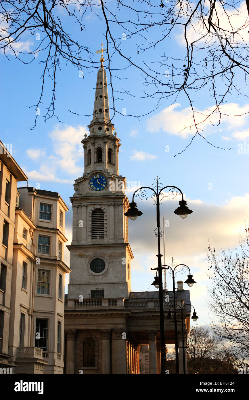 St Martin in the Fields, London. Stock Photo