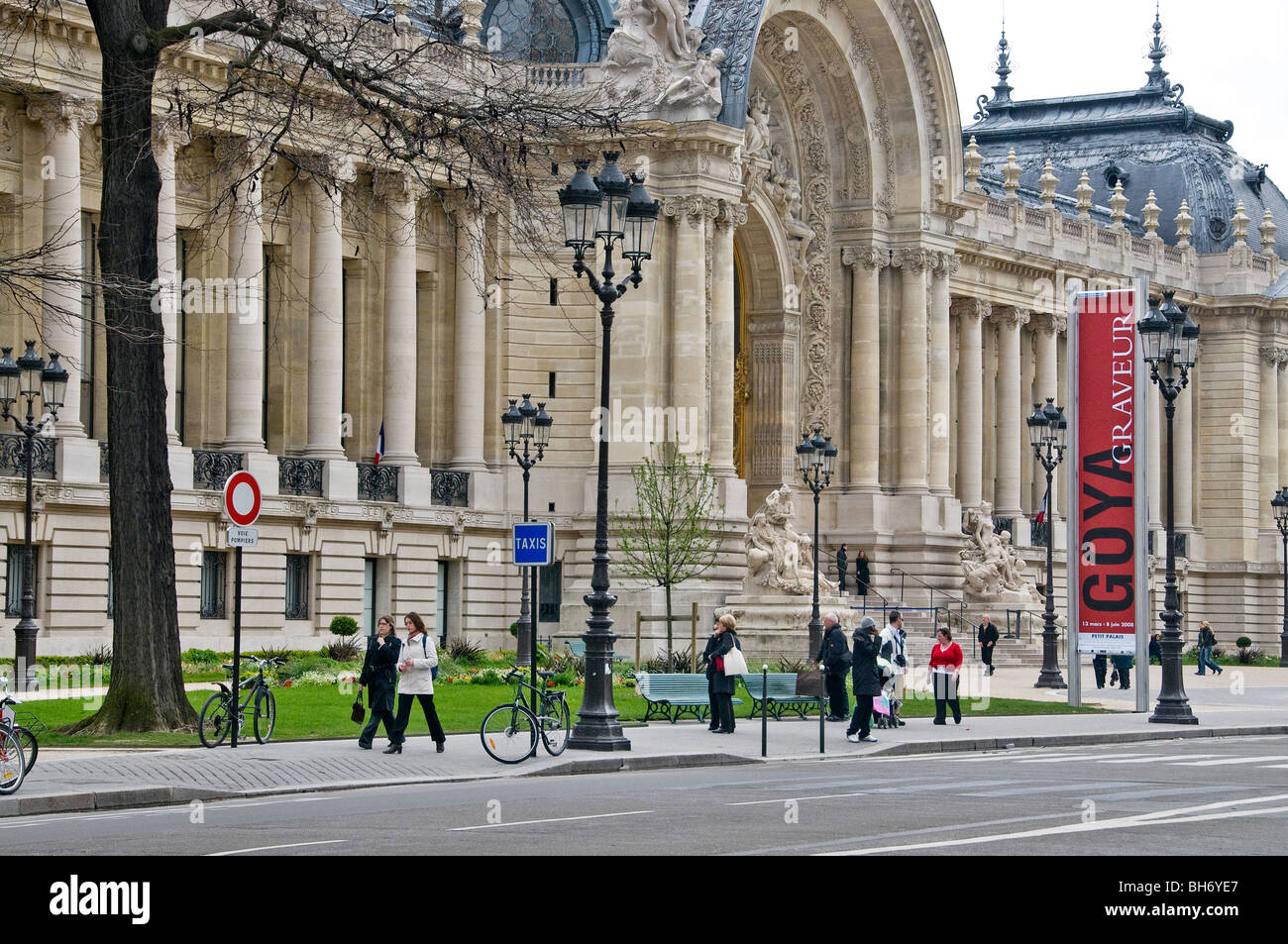 Petit Palais Paris France Stock Photo