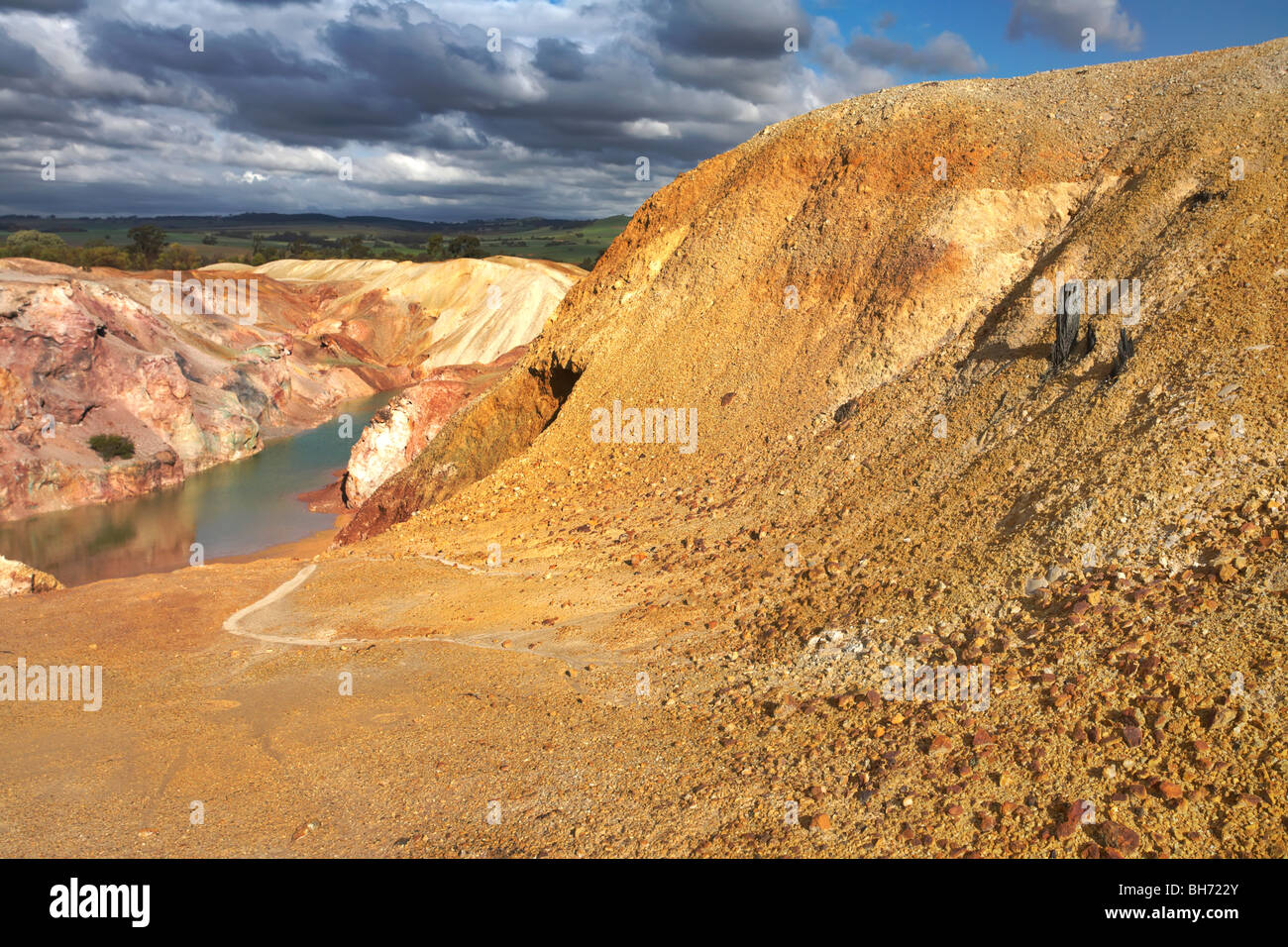 Kapunda Copper Mine Mid North South Australia Stock Photo Alamy