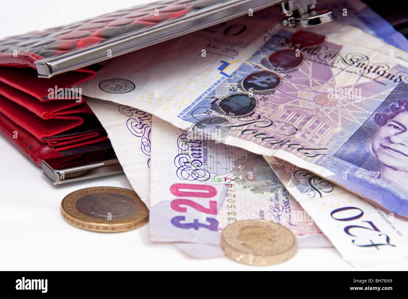 Purse money sterling hi-res stock photography and images - Alamy