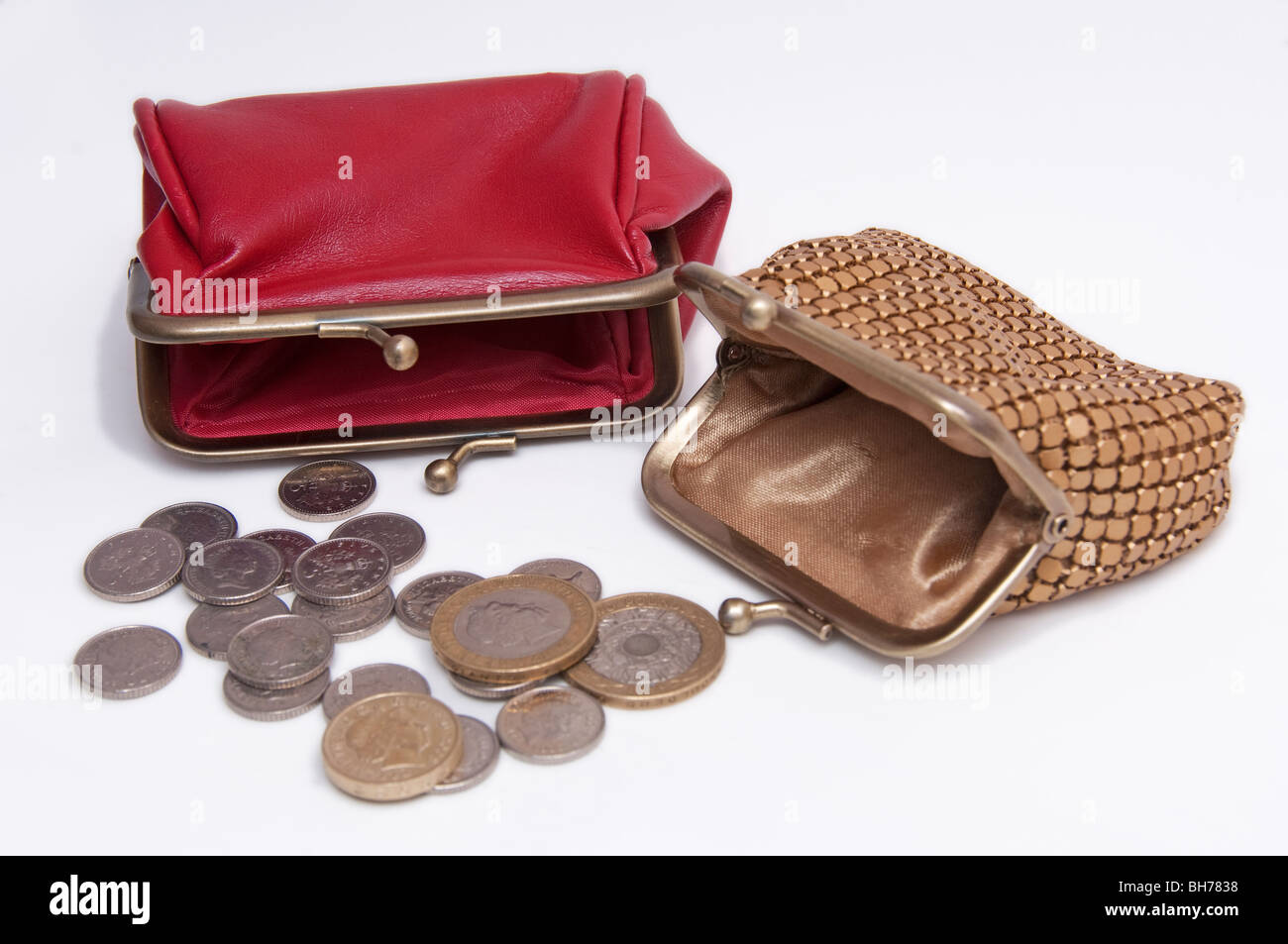 Old Empty Wallet In The Hands .Vintage Empty Purse In Hands Of Women .  Poverty Concept, Retirement. Special Toning Stock Photo, Picture and  Royalty Free Image. Image 88704345.