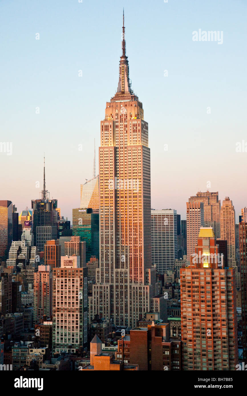Empire State Building, New York City Stock Photo