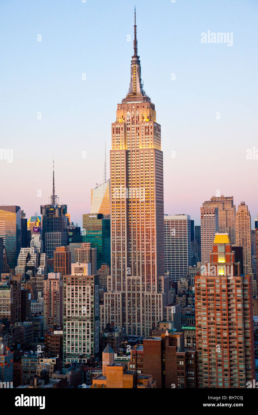 Empire State Building, New York City Stock Photo