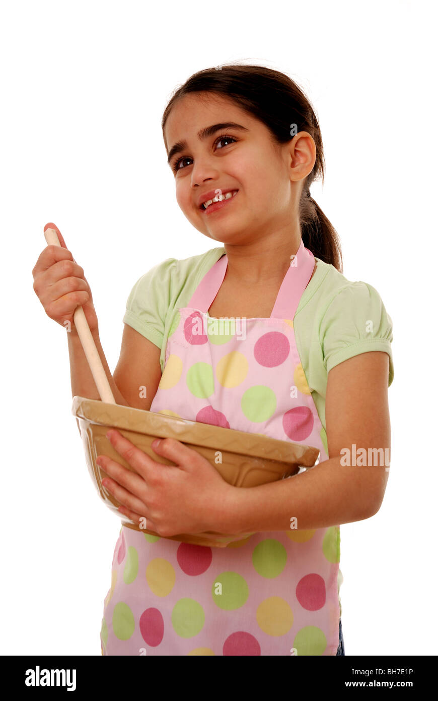 Learning To Bake Stock Photo Alamy