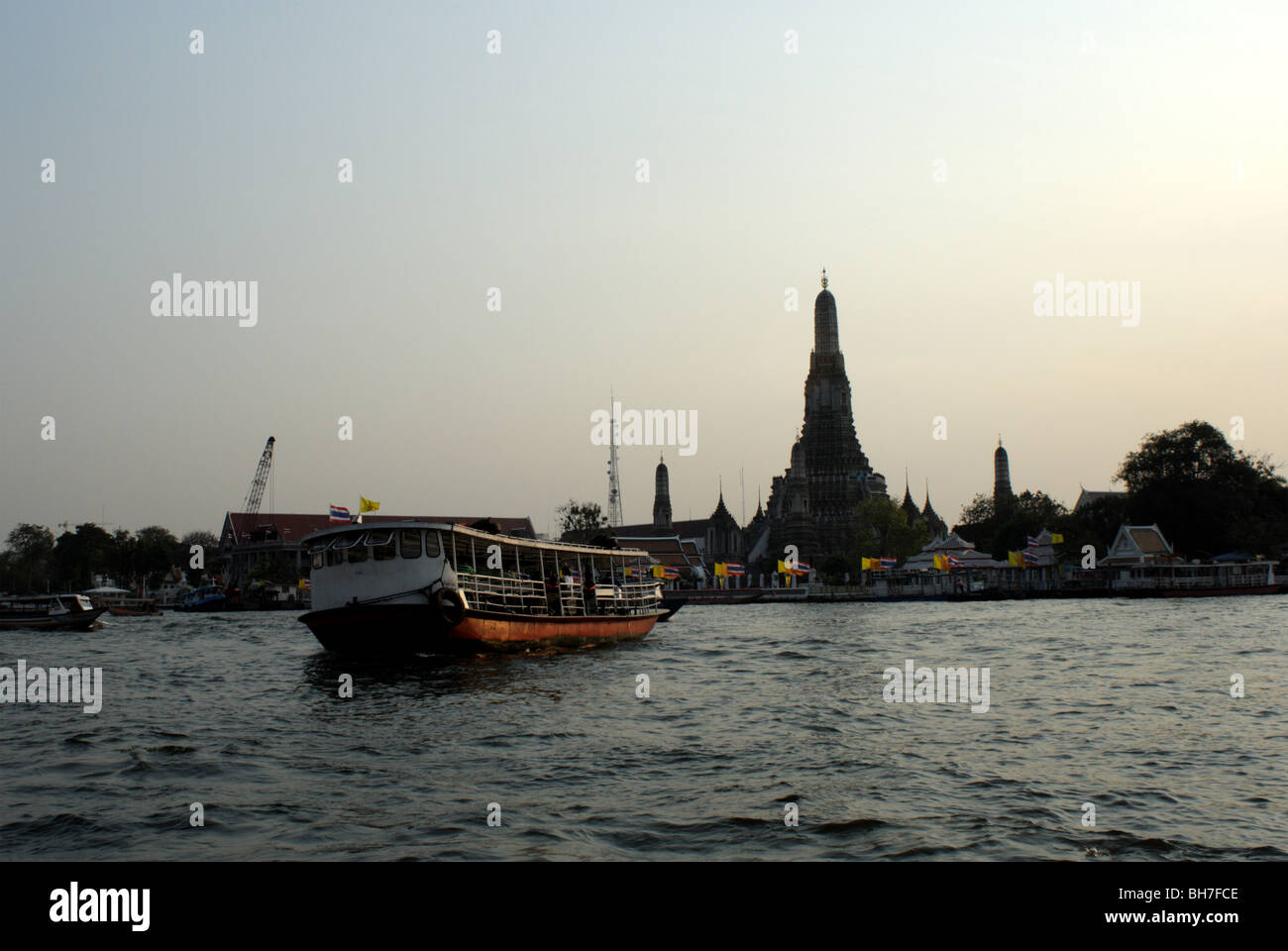 Chao Phraya river , Bangkok , Thailand Stock Photo - Alamy