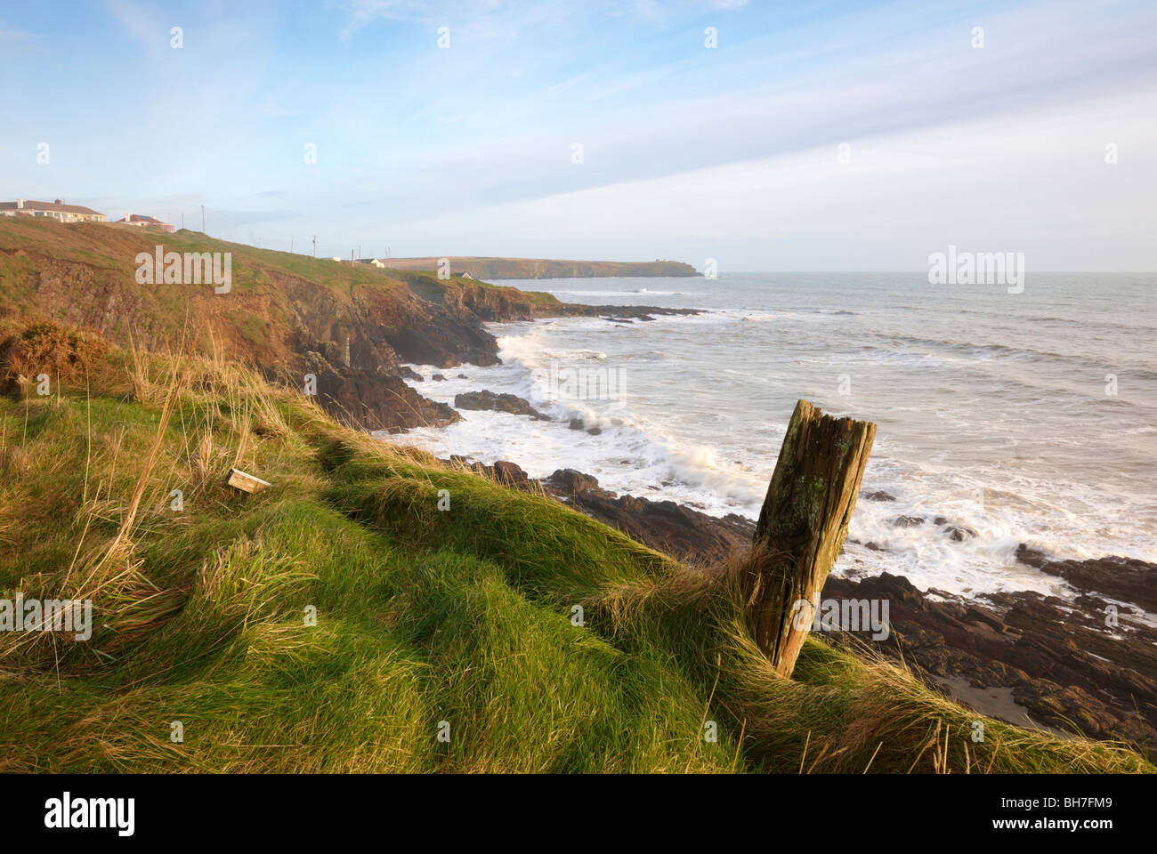 Irish coastline at Ballycotton Bay, Co.Cork, Ireland Stock Photo
