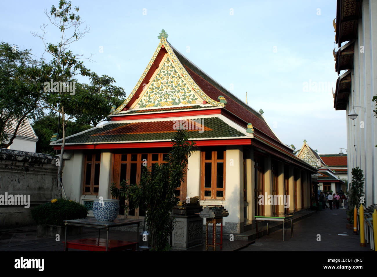 Wat Po Temple , Bangkok , Thailand Stock Photo