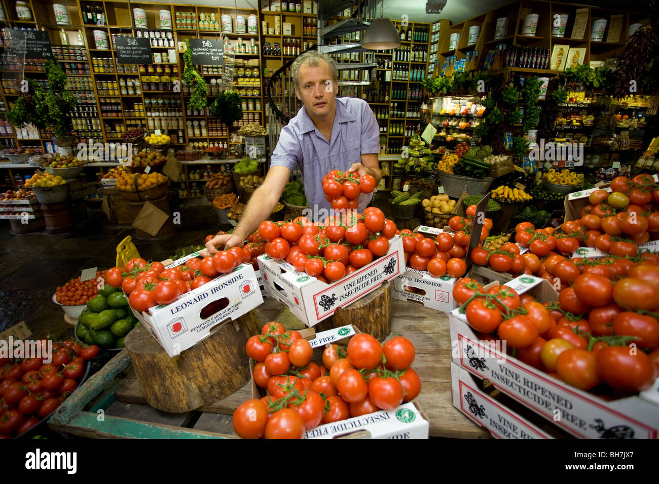 Bill of Bill's Produce Store and Cafe in Lewes. Picture by James