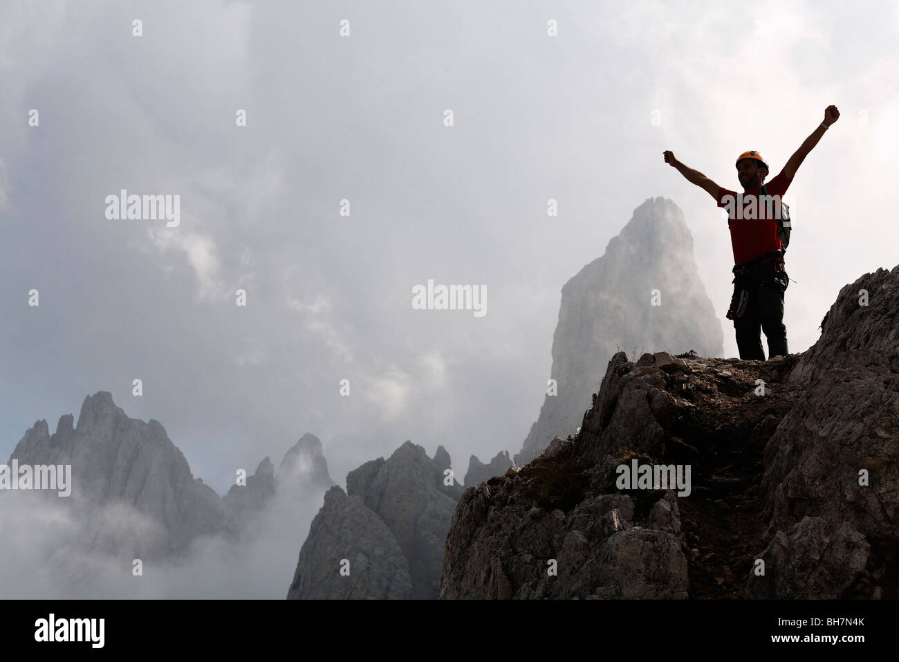 Climber mountain hi-res stock photography and images - Alamy