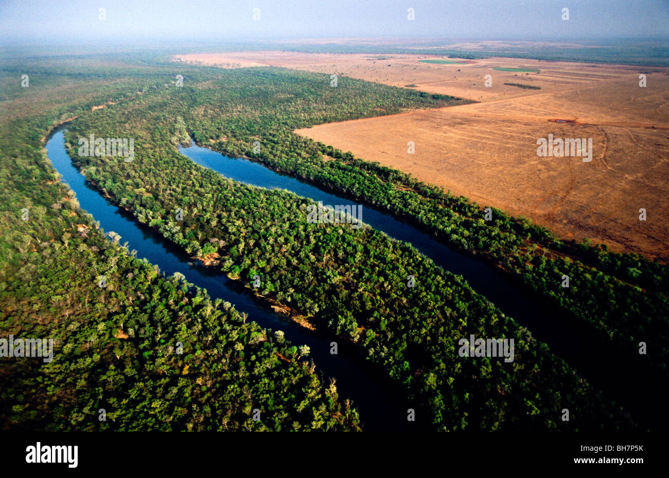 Daly River, “Top End” Northern Territory, Australia Stock Photo