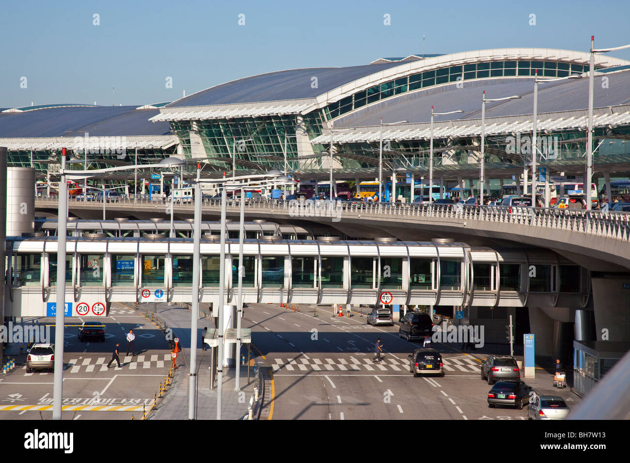 Incheon International Airport in Seoul South Korea Stock Photo