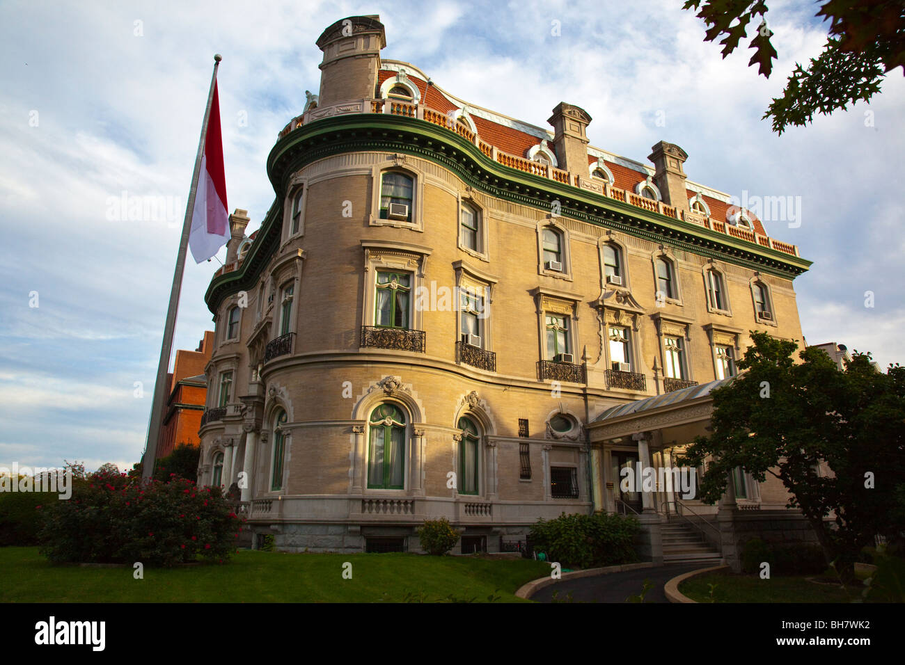 The WalshMcLean House, now Indonesian Embassy in Washington, DC Stock