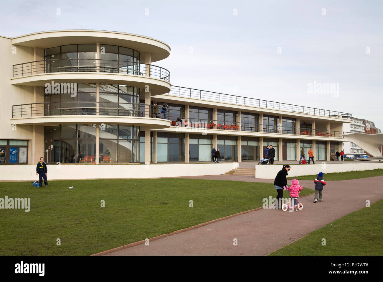 De La Warr Pavilion Stock Photo - Alamy
