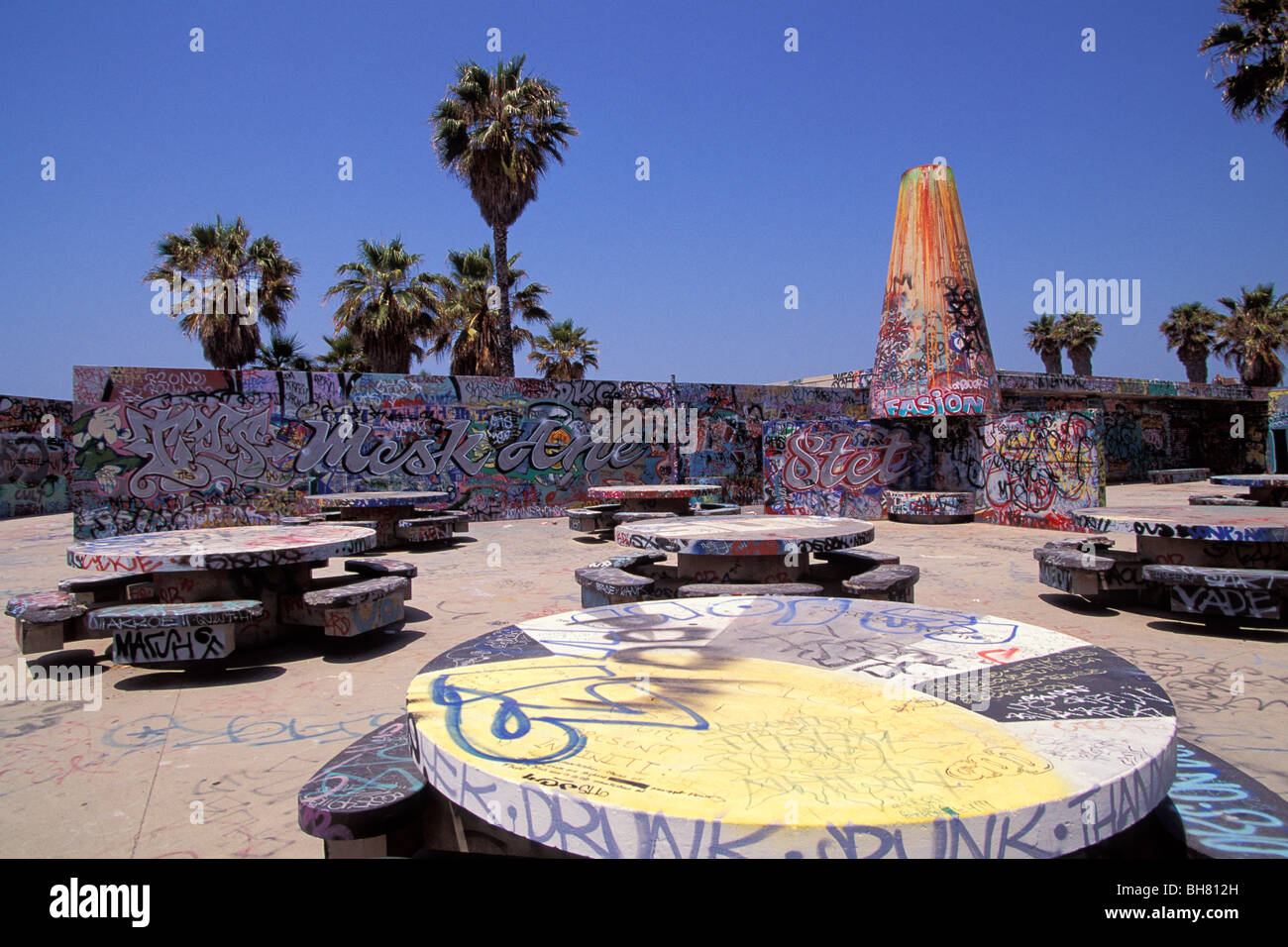 Gang Murals Venice Beach, Los Angeles, California Stock Photo Alamy