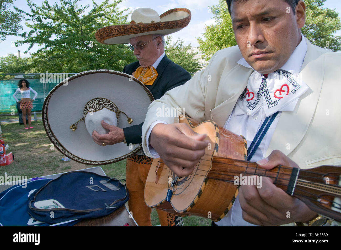 Mexico. Mariachis rehearsing at a festival in Guadalajara Stock Photo ...